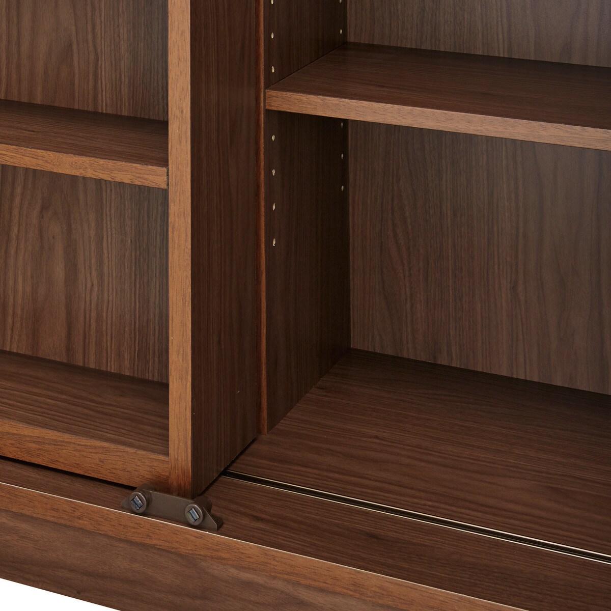 スライド本棚(DM001 MBR) | ニトリネット【公式】 家具・インテリア通販