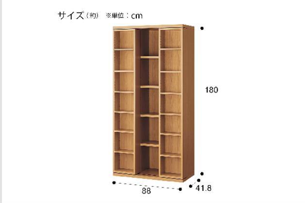 Wｽﾗｲﾄﾞｼｮﾀﾞﾅ M BS003 LBR | ニトリネット【公式】 家具・インテリア通販