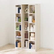 Wスライド本棚(L BS004)