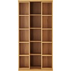 Wスライド本棚(L BS004 LBR) 5枚目画像