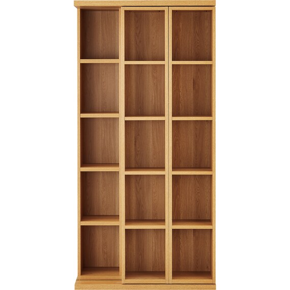 Wスライド本棚(L BS004 LBR) 7枚目画像