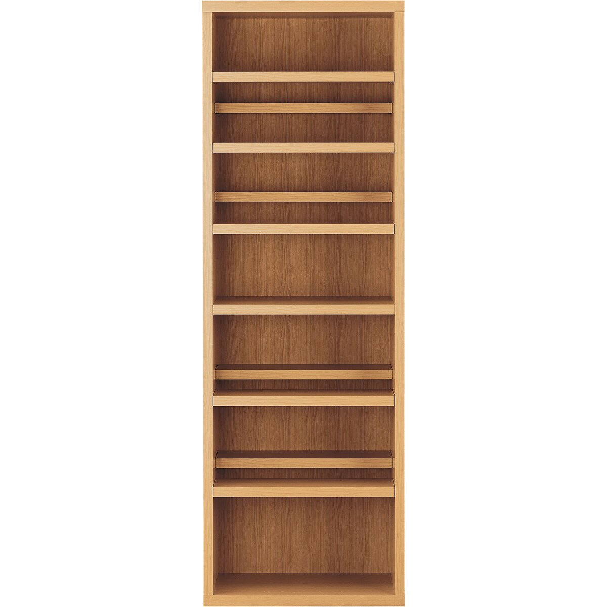 セミオーダーオープン本棚(BS006-w67 LBR) | ニトリネット【公式