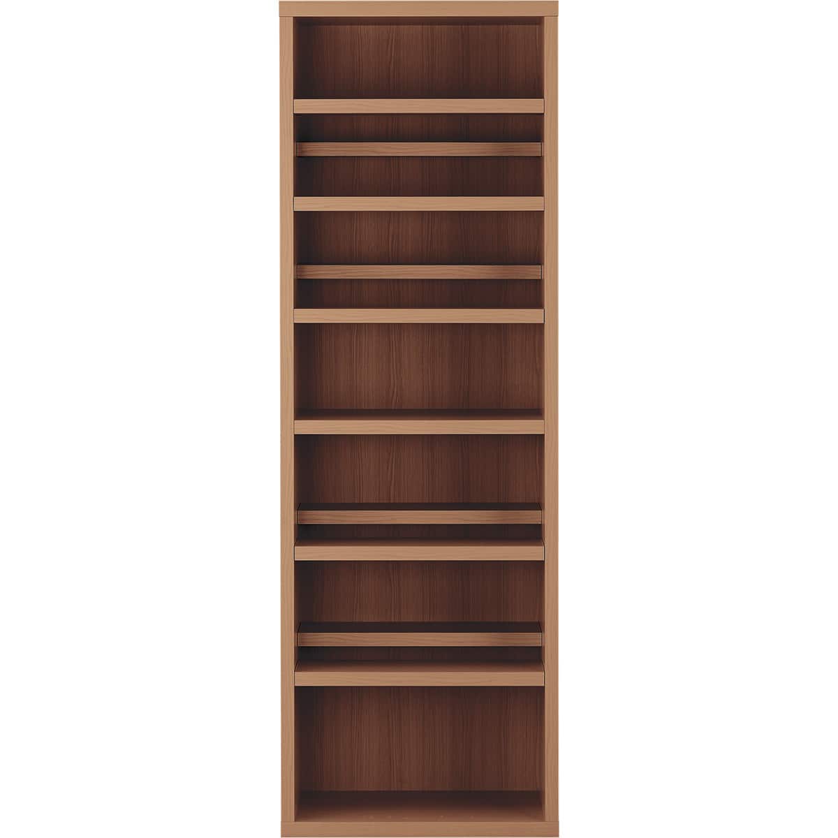 セミオーダーオープン本棚(BS006-w65 MBR) | ニトリネット【公式