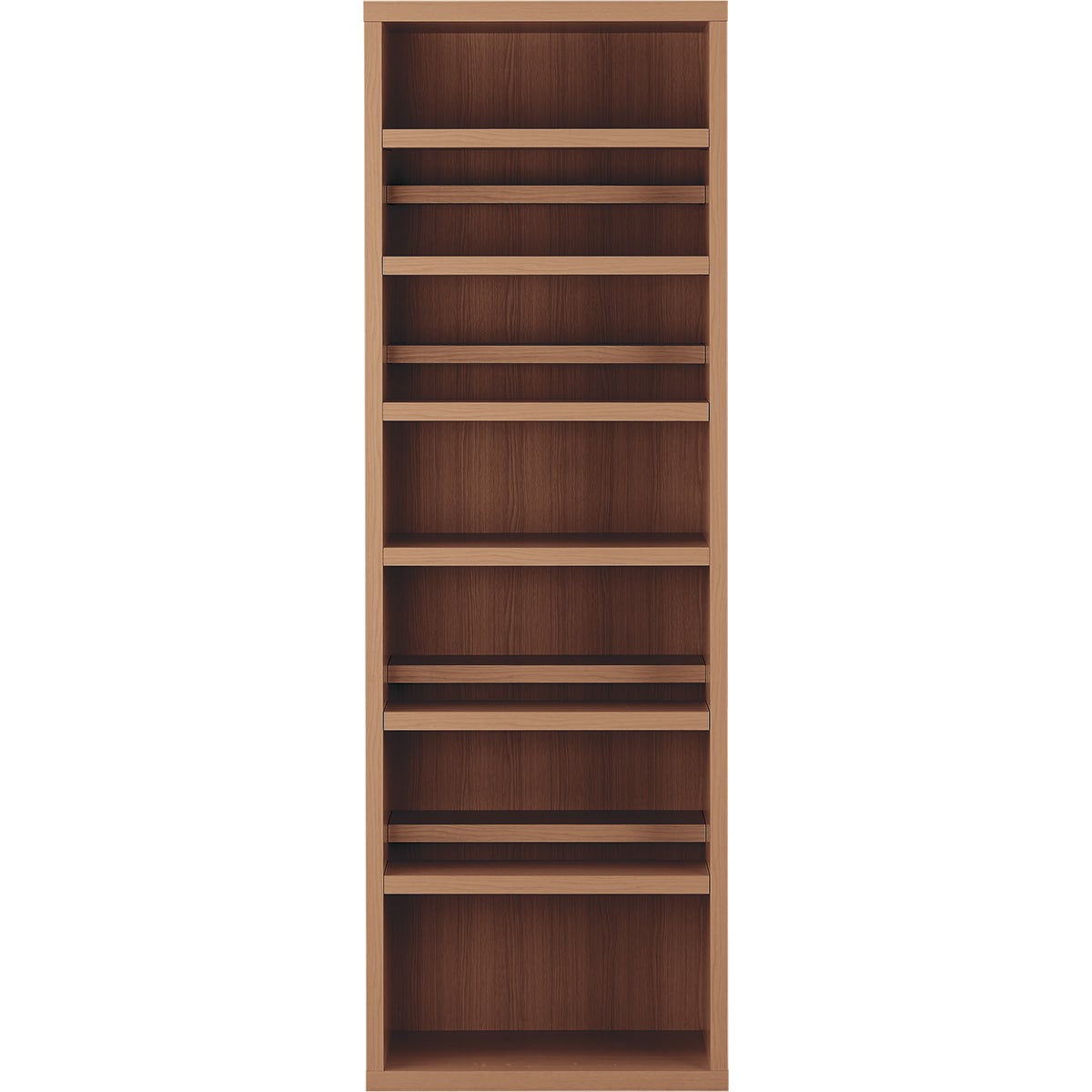 セミオーダーオープン本棚(BS006-w66 MBR) | ニトリネット【公式