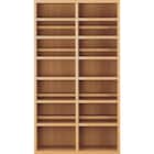 セミオーダーオープン本棚 (BS006-w100 LBR) 1枚目画像