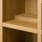 セミオーダーオープン本棚 (BS006-w100 LBR) 4枚目画像