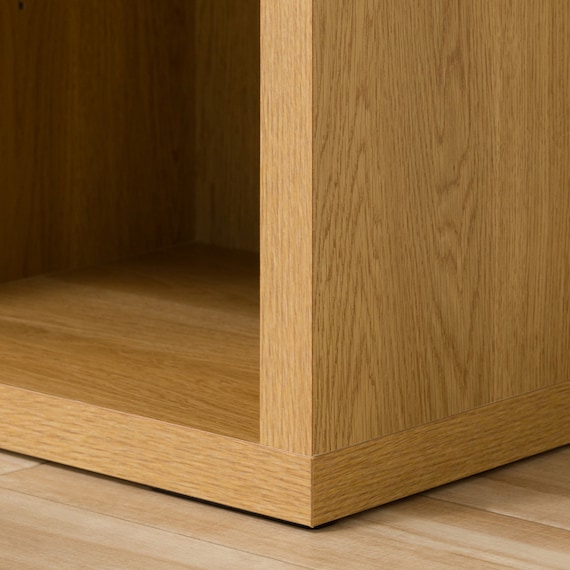 セミオーダーオープン本棚 (BS006-w100 LBR) 6枚目画像