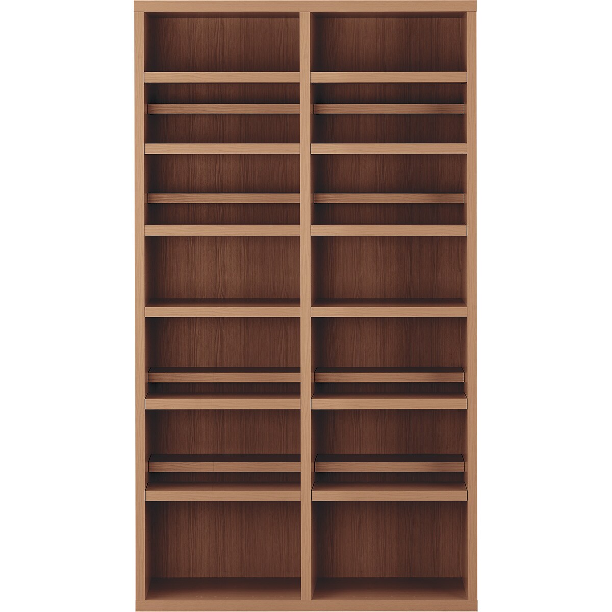 セミオーダーオープン本棚(BS006-w90 MBR) | ニトリネット【公式