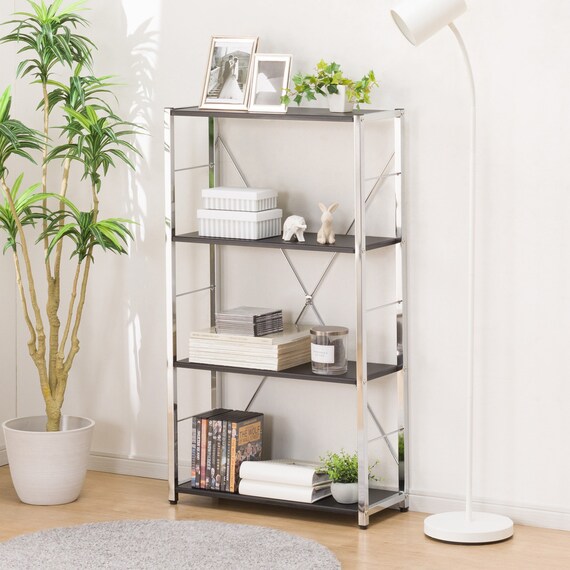 ブックシェルフ(N トリシア 60 BK) 1枚目画像