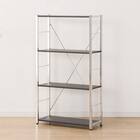 ブックシェルフ(N トリシア 60 BK) 3枚目画像