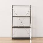 ブックシェルフ(N トリシア 60 BK) 6枚目画像