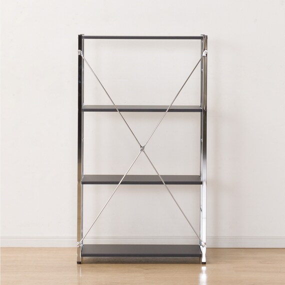 ブックシェルフ(N トリシア 60 BK) 6枚目画像