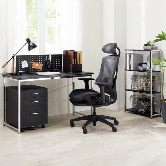 ブックシェルフ(N トリシア 60 BK) 18枚目画像