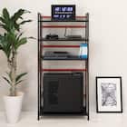 ゲーミングシェルフ(ウィン60 BK/RE) 2枚目画像