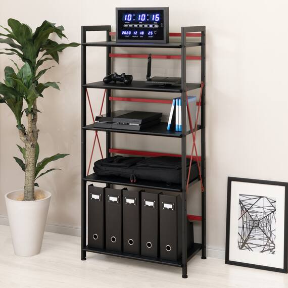 ゲーミングシェルフ(ウィン60 BK/RE) 3枚目画像