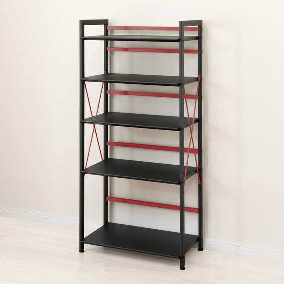 ゲーミングシェルフ(ウィン60 BK/RE) 5枚目画像