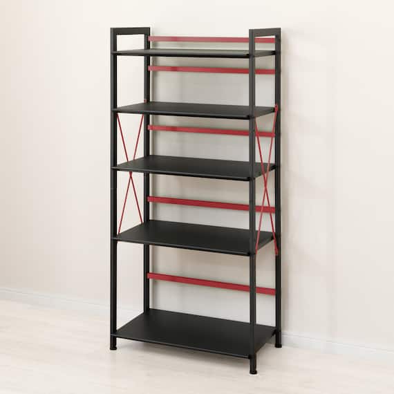 ゲーミングシェルフ(ウィン60 BK/RE) 5枚目画像