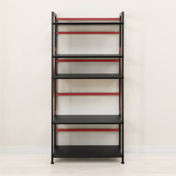 ゲーミングシェルフ(ウィン60 BK/RE) 8枚目画像