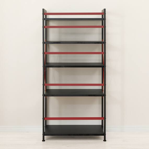 ゲーミングシェルフ(ウィン60 BK/RE) 9枚目画像