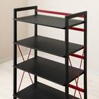 ゲーミングシェルフ(ウィン60 BK/RE) 12枚目画像