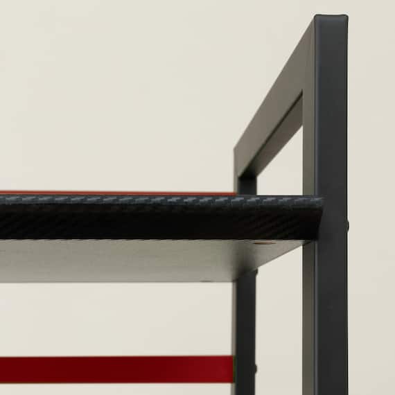 ゲーミングシェルフ(ウィン60 BK/RE) 14枚目画像