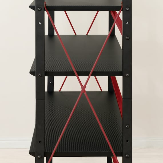 ゲーミングシェルフ(ウィン60 BK/RE) 16枚目画像