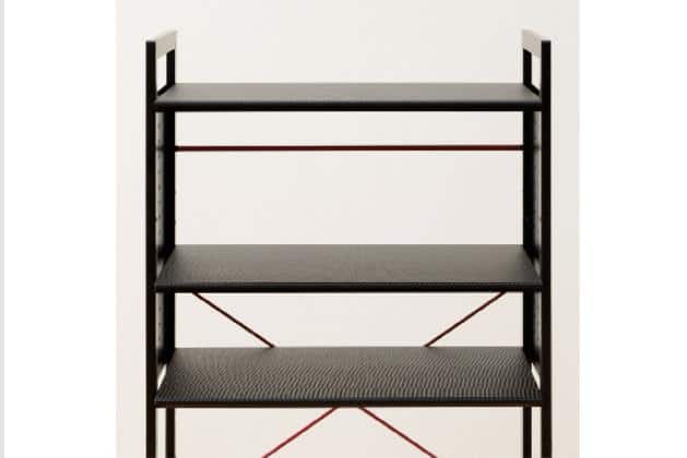 ｹﾞｰﾐﾝｸﾞｼｪﾙﾌGM005 60 BK/RE | ニトリネット【公式】 家具・インテリア通販