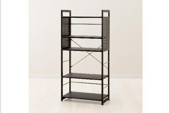 ゲーミングシェルフGM005 60 BK/GR 3枚目画像