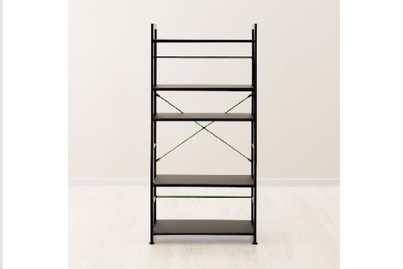 ゲーミングシェルフGM005 60 BK/GR 4枚目画像