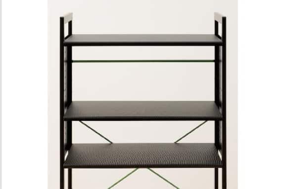 ゲーミングシェルフGM005 60 BK/GR 6枚目画像