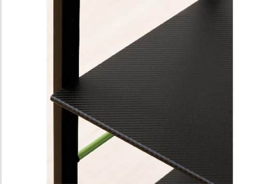 ゲーミングシェルフGM005 60 BK/GR 8枚目画像