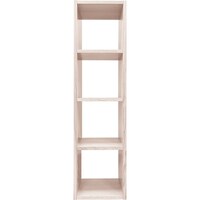 壁面ユニットオープンシェルフ(基本セット プロモWW 4段)