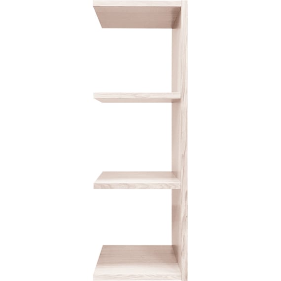 壁面ユニットオープンシェルフ(追加セット シェルフプロモ WW 3段) 1枚目画像