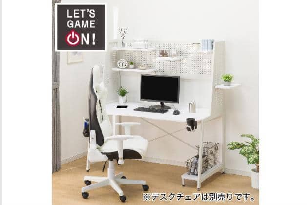 ｹﾞｰﾐﾝｸﾞﾃﾞｽｸ GM009 142 WH | ニトリネット【公式】 家具・インテリア通販