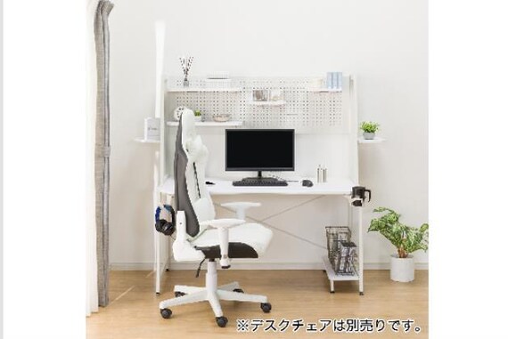 ｹﾞｰﾐﾝｸﾞﾃﾞｽｸ GM009 142 WH 6枚目画像