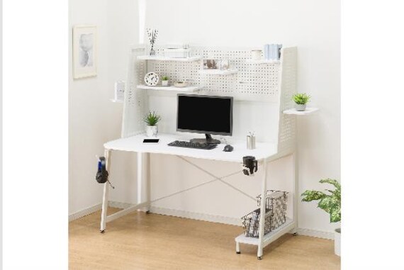 ゲーミングデスク GM009 142 WH 8枚目画像