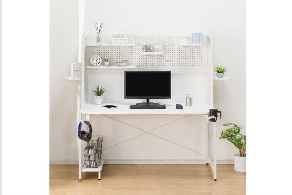 ゲーミングデスク GM009 142 WH 10枚目画像