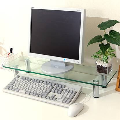 ガラスモニター台 スコープ 通販 ニトリネット 公式 家具 インテリア通販