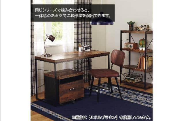 ﾃﾞｽｸ N ｽﾃｲﾝ 120 BR | ニトリネット【公式】 家具・インテリア通販