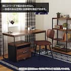 デスク(ステインSN01-120 BR) 4枚目画像