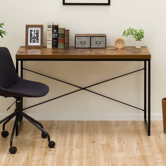 デスク(ステインSN01-120 BR) 12枚目画像