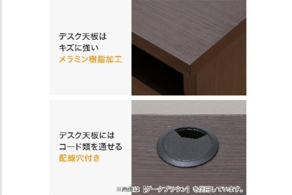 ﾃﾞｽｸｾｯﾄ ﾄﾘﾌﾟﾛ 119 WHW | ニトリネット【公式】 家具・インテリア通販