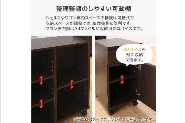 ﾃﾞｽｸｾｯﾄ ﾄﾘﾌﾟﾛ 119 DBR | ニトリネット【公式】 家具・インテリア通販