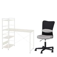 デスクチェアセット(システムデスク ZK002 110/オフィスチェア OC001)