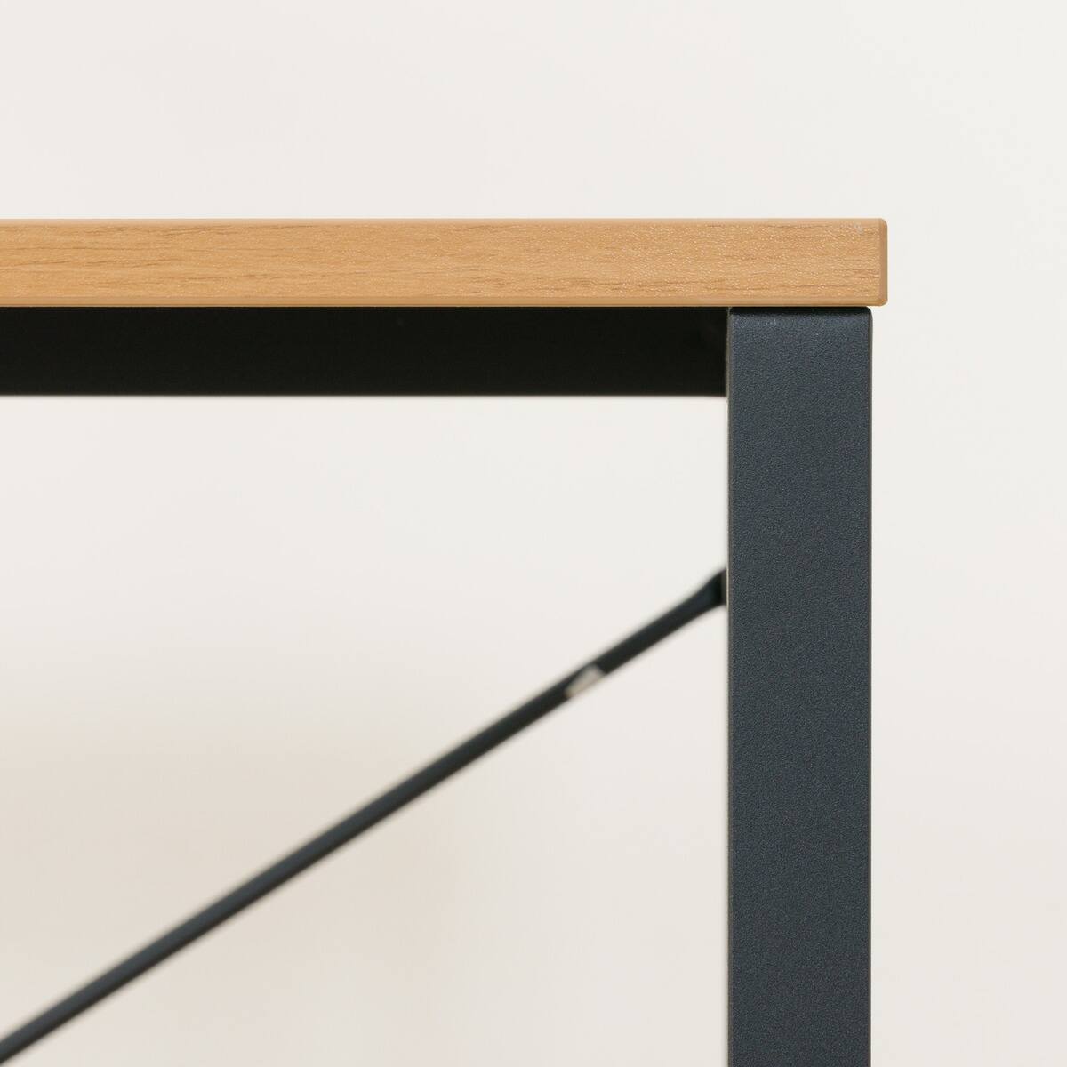 デスクチェアセット(システムデスク ZK002 110 LBR/オフィスチェア