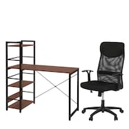 デスクチェアセット(システムデスク ZK002 110/オフィスチェア OC402)