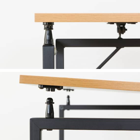 折りたたみデスク(ZK009 80 LBR) 14枚目画像