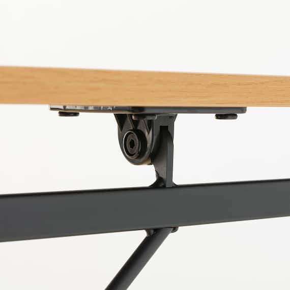 折りたたみデスク(ZK009 80 LBR) 15枚目画像