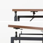 折りたたみデスク(ZK009 80 MBR) 8枚目画像