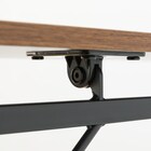 折りたたみデスク(ZK009 80 MBR) 9枚目画像